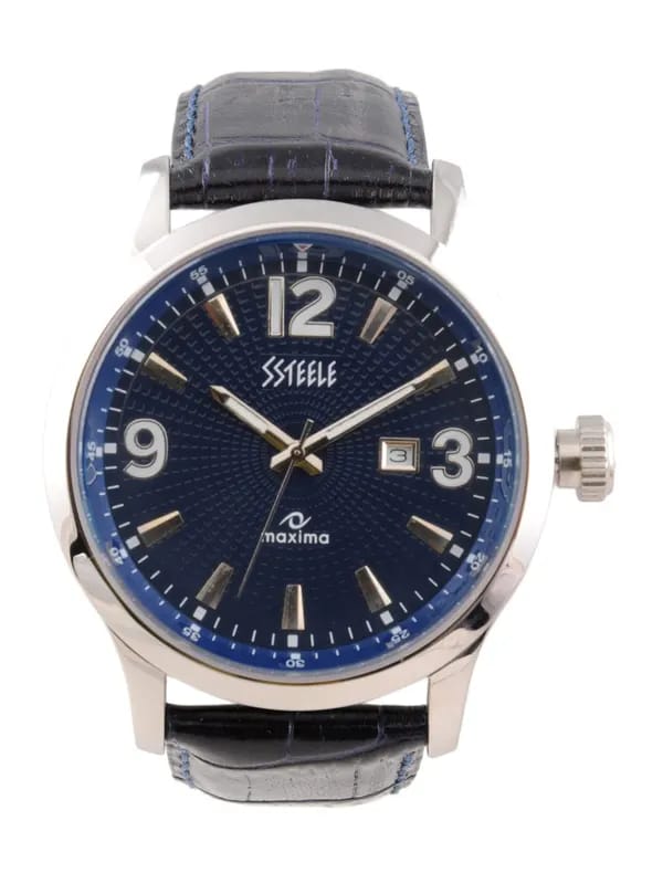 Maxima Men Blue Dial Watch