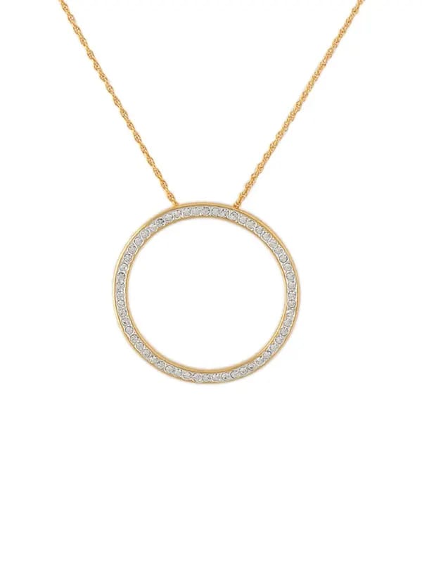 Estelle Women Gold Pendant with Chain