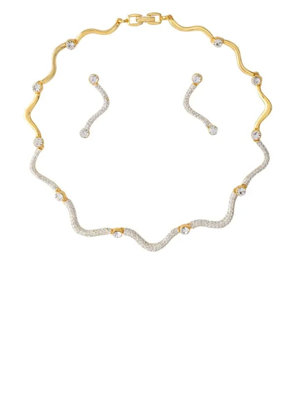 Estelle Women Gold Jewellery Set