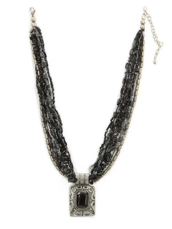 Adrika Women Black Necklace