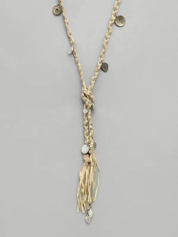 Adrika Women Beige & Pink Necklace