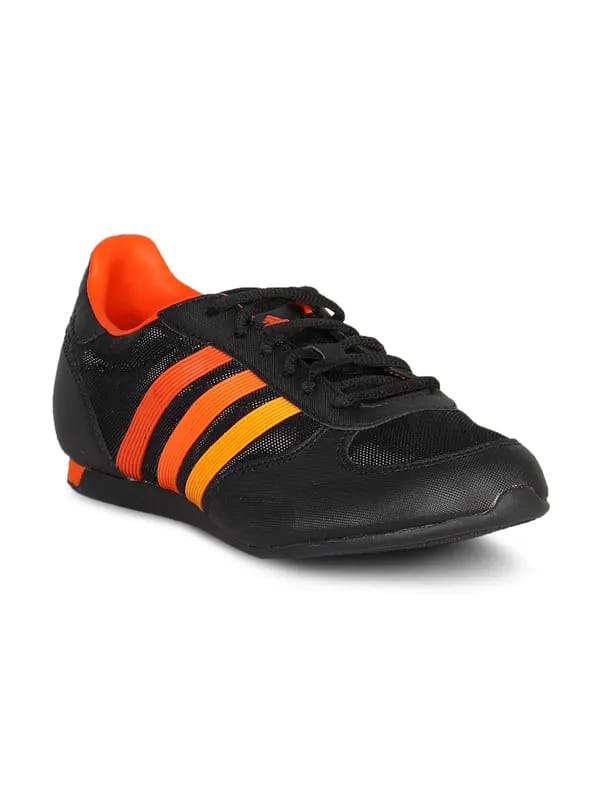 ADIDAS Women Adi Weld Low Black Orange Shoe