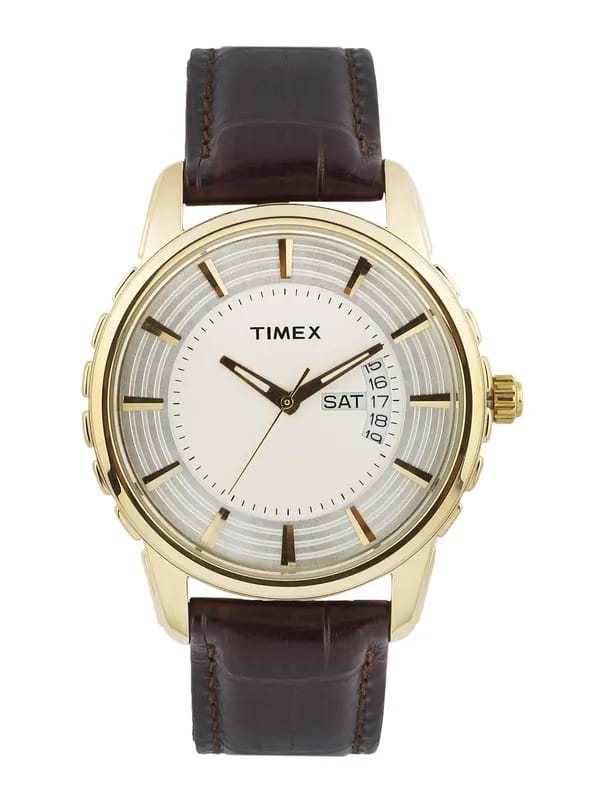 Timex Men White Dial Watch