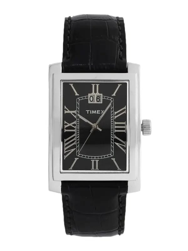 Timex Men Black Dial Watch