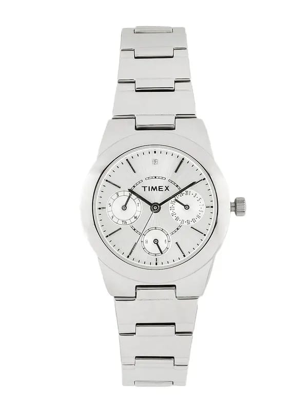 Timex Women Silver-Toned Dial Watch J103