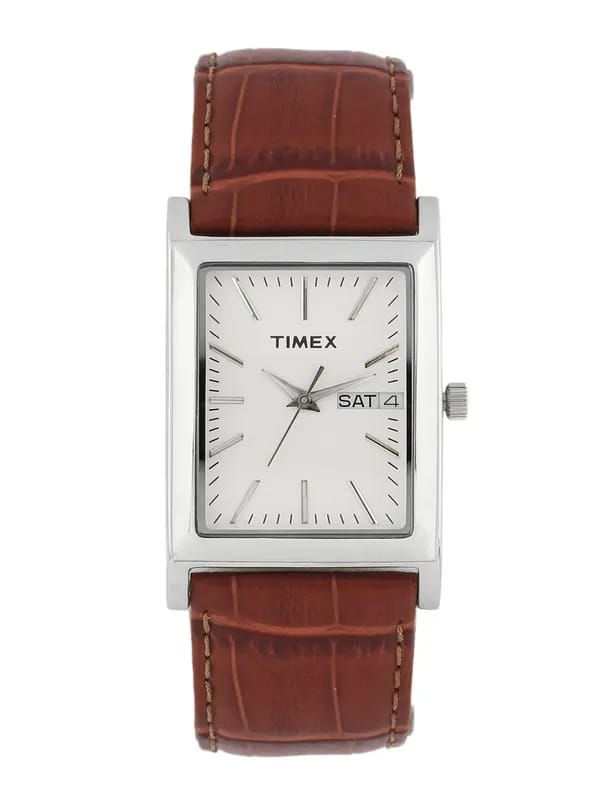 Timex Men White Dial Watch