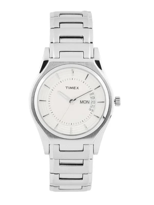 Timex Men White Dial Watch
