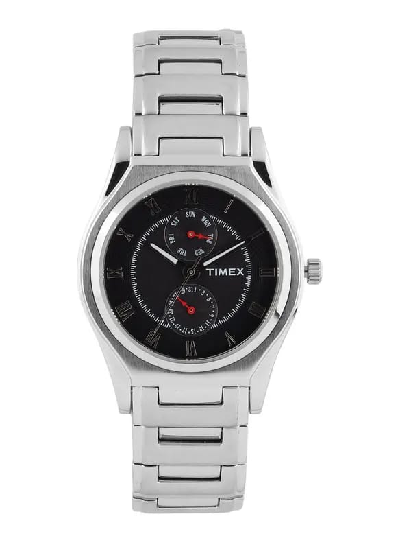 Timex Men Black Dial Chronograph Watch