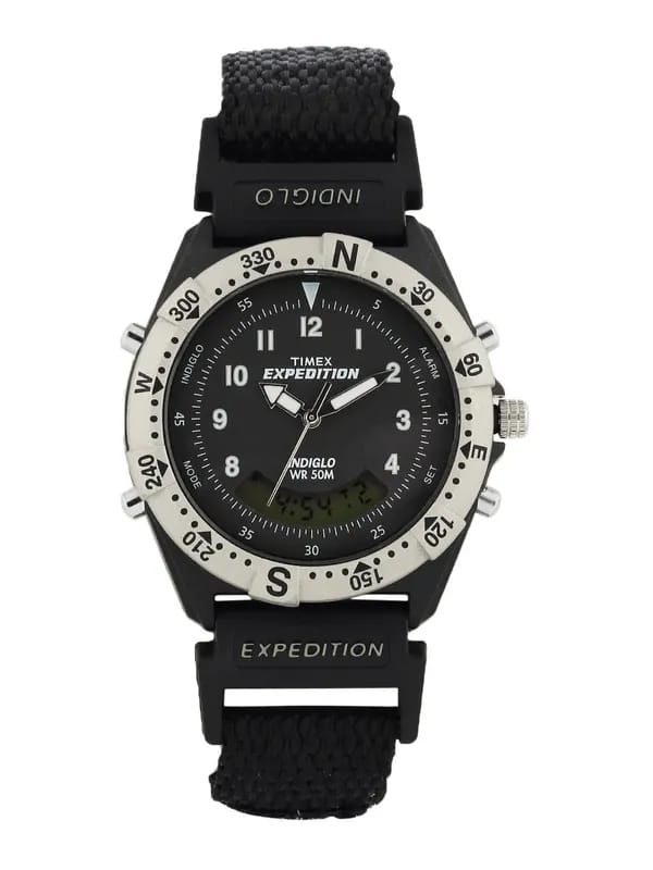 Timex Men Black Dial Watch