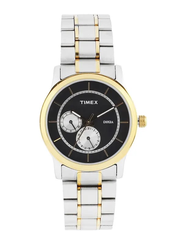 Timex Men Black Dial Chronograph Watch