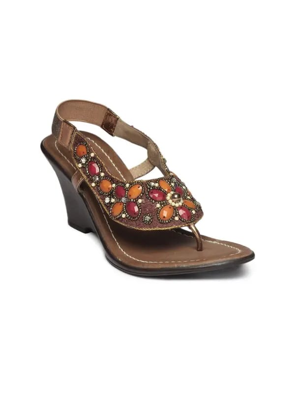 Catwalk Women Brown Wedges