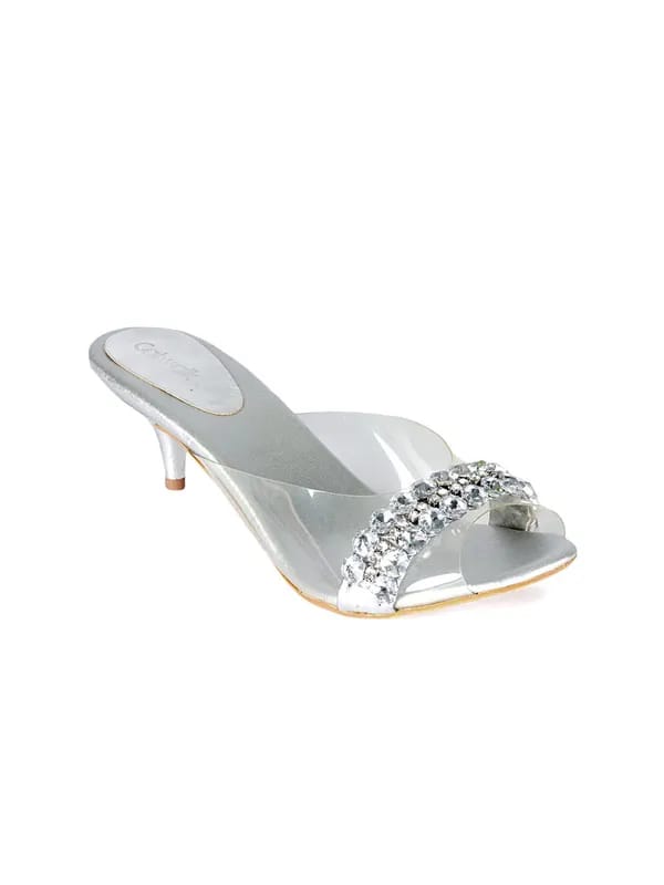 Catwalk Women Silver Heels