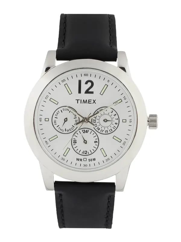 Timex Men Silver Dial Watch
