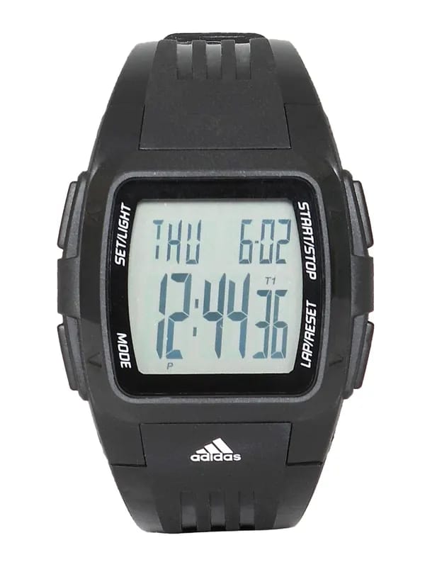 ADIDAS Unisex Digital Duramo Black Watch