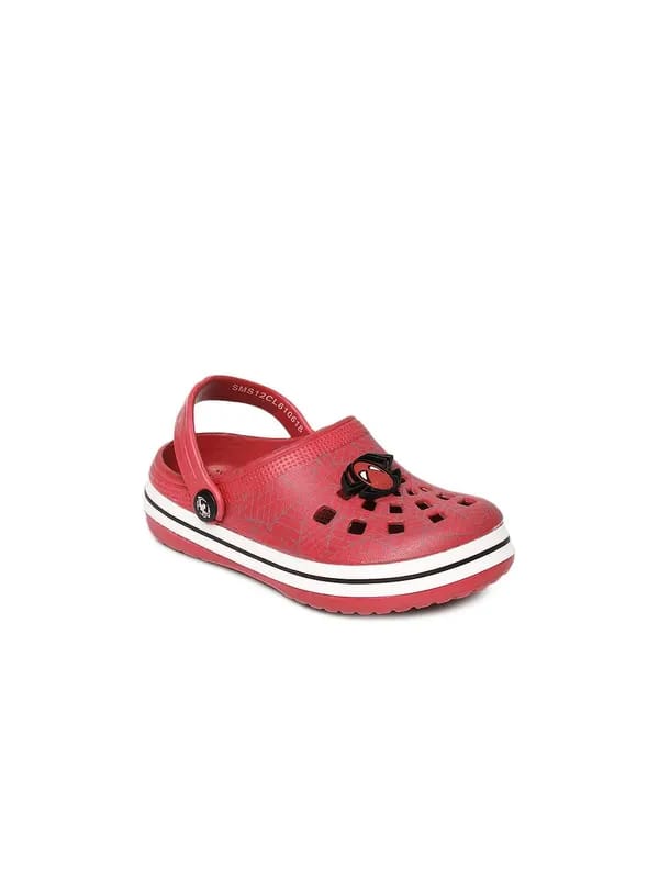 Marvel Boys Red Spiderman Clogs
