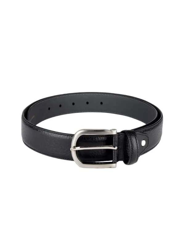 Peter England Men Black Belt