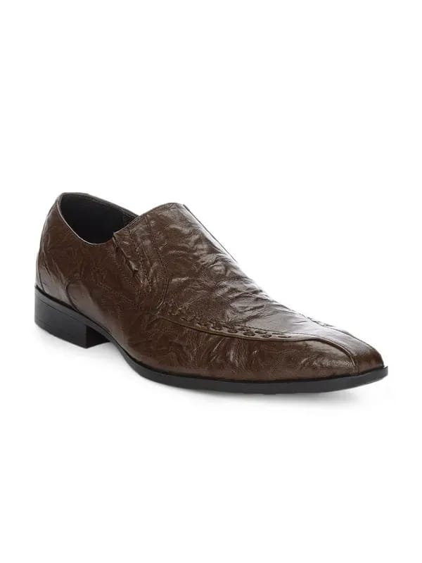 Franco Leone Men Brown Shoes