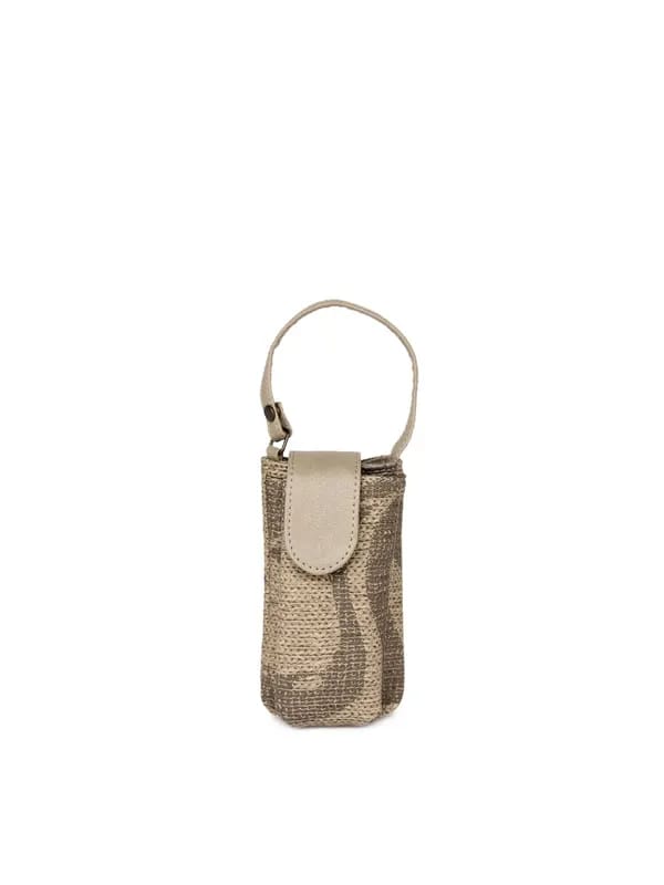 Baggit Women Beige Doodle Jhuti Mobile Pouch