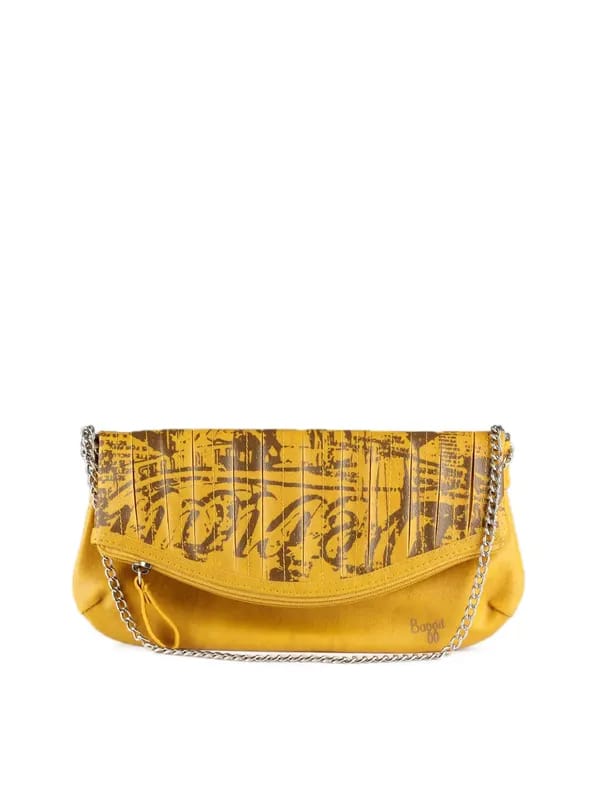 Baggit Women Mustard Challo Moly Purse