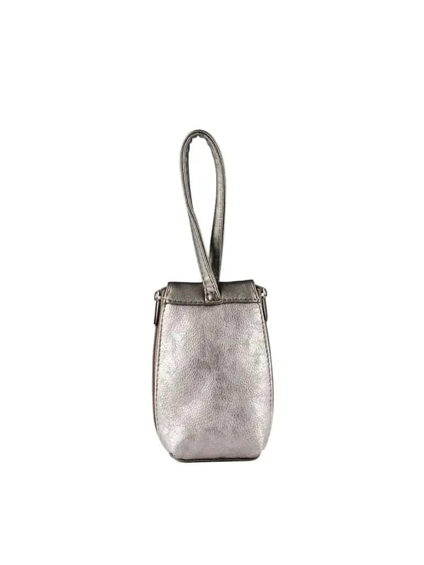 Baggit Women Silver Micky Santa Mobile Pouch