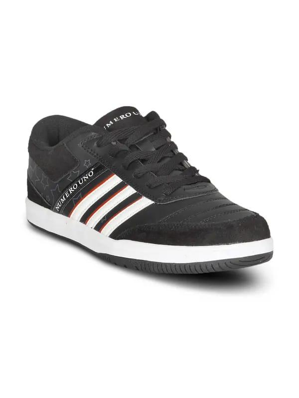 Numero Uno Men's MJ Black White Shoe