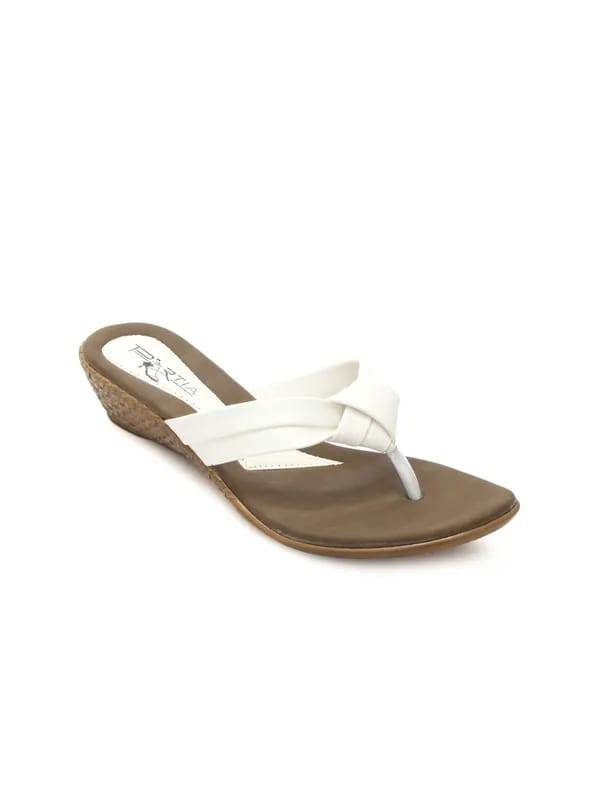 Portia Women White Wedges