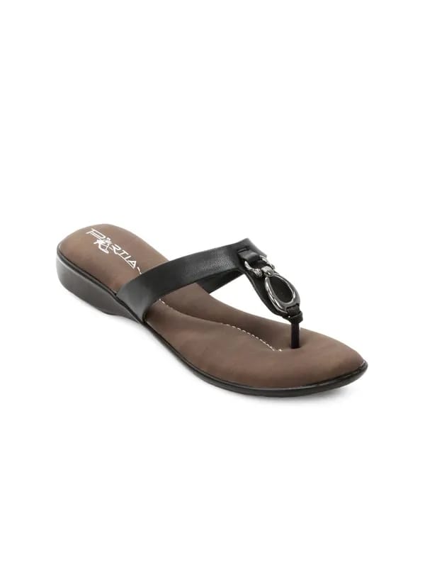 Portia Women Black Flats
