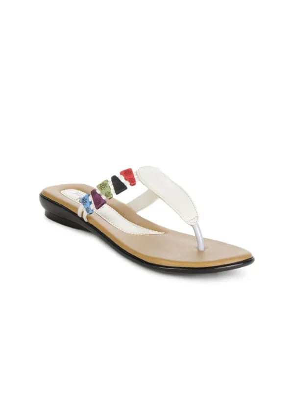 Portia Women White Flats
