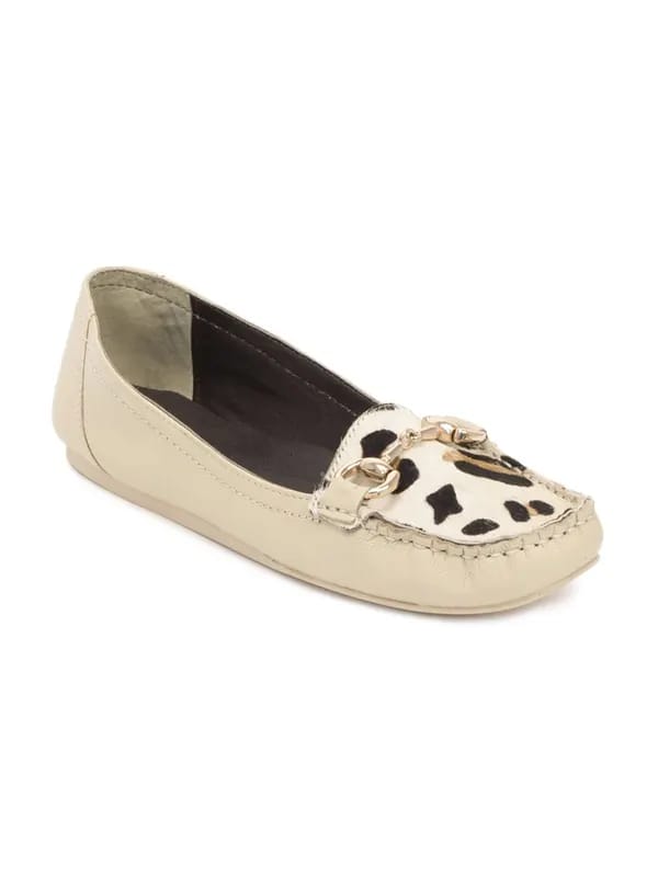 Carlton London Women Cream Shoes