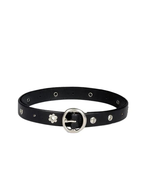 Fossil Women Black Belt