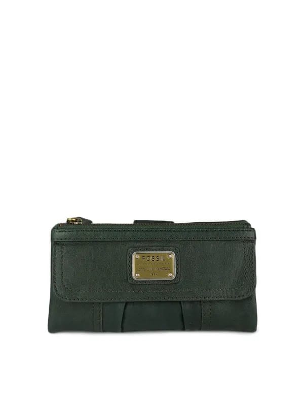 Fossil Women Teal Green Wallet