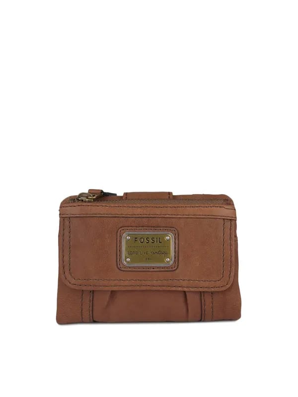 Fossil Women Brown Wallet