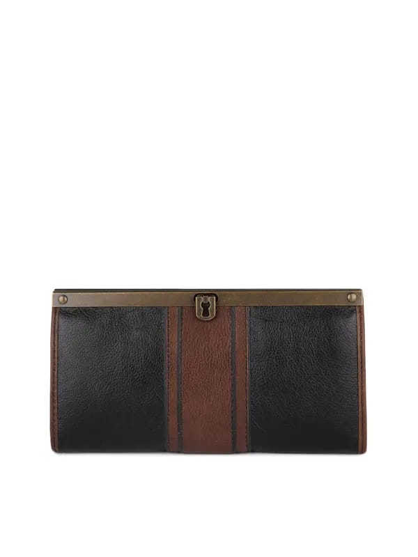 Fossil Women Black Wallet