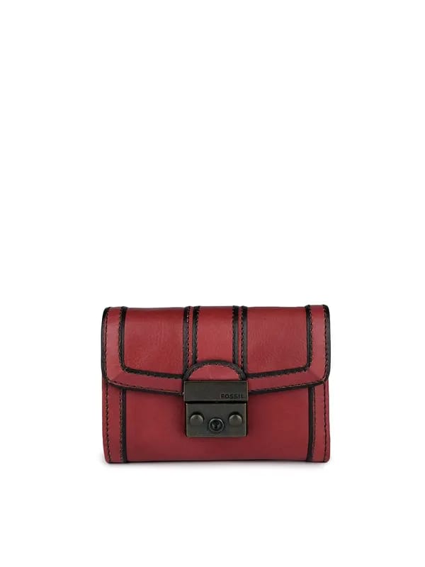 Fossil Women Red Wallet