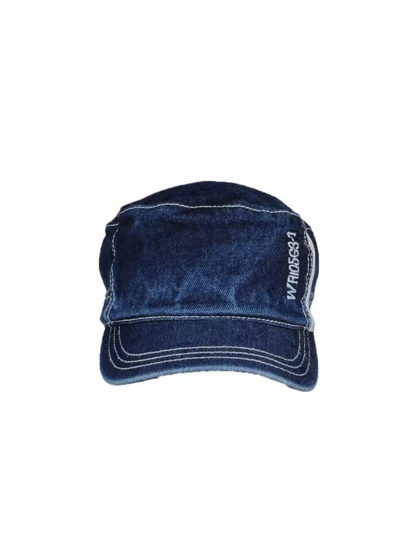 Wrangler Men Blue Denim Cap