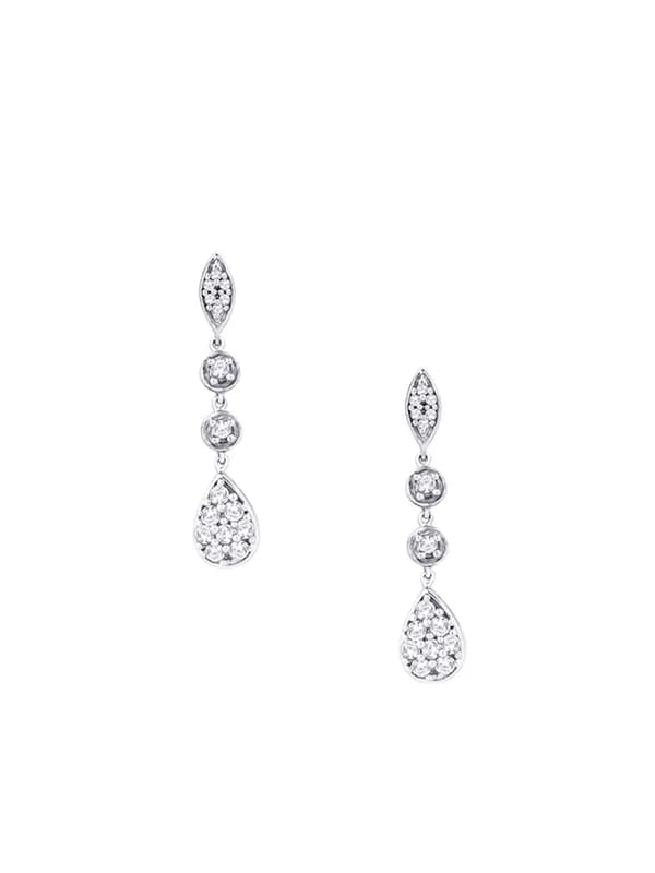 Lucera Women Silver Earrings