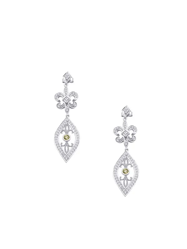 Lucera Women Silver Earrings
