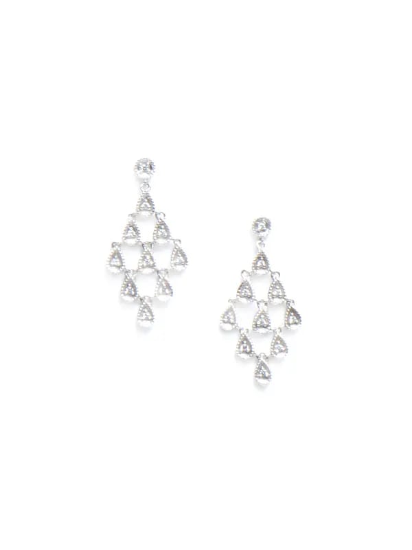 Lucera Women Silver Earrings
