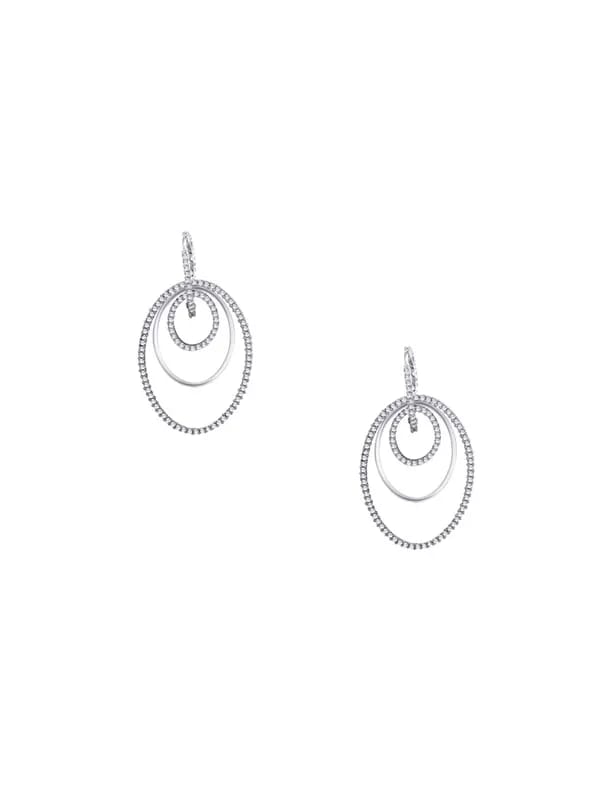 Lucera Women Silver Earrings