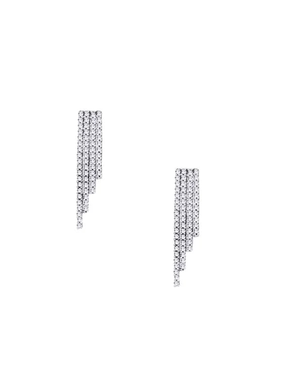 Lucera Women Silver Earrings
