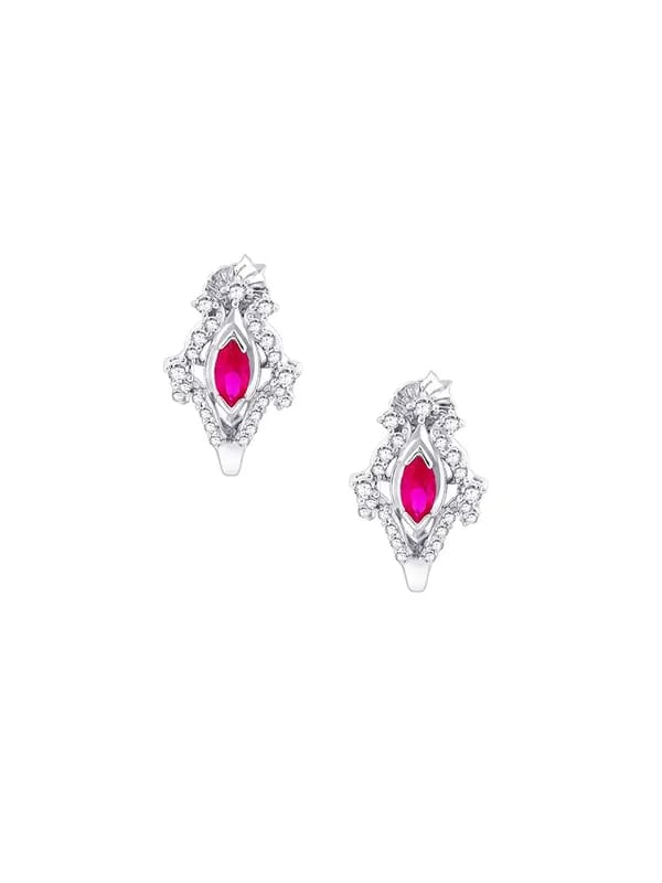 Lucera Women Silver Earrings