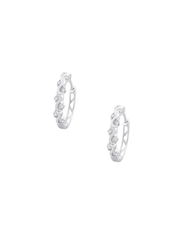Lucera Women Silver Earrings