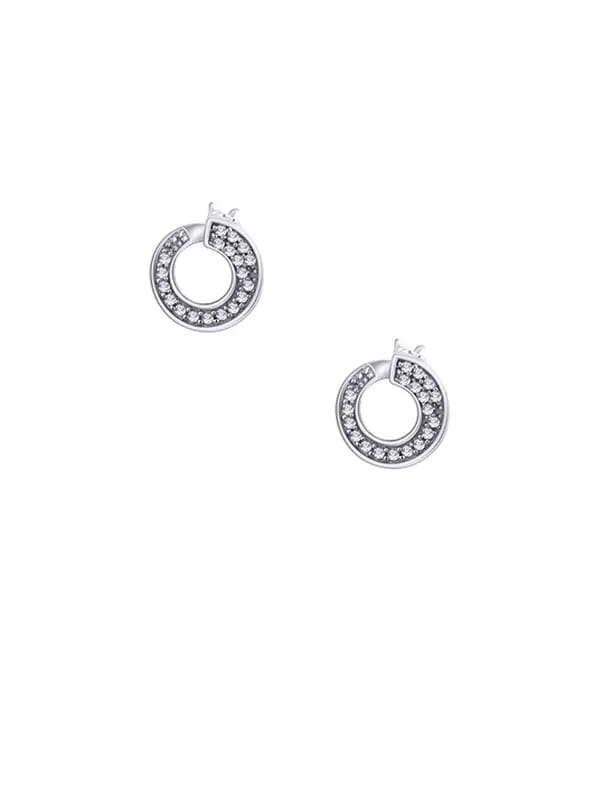Lucera Women Silver Earrings