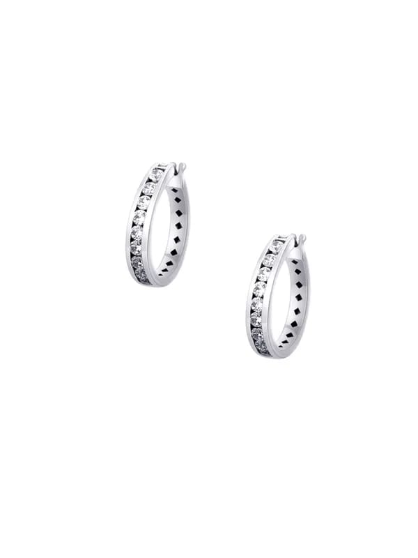 Lucera Women Silver Earrings