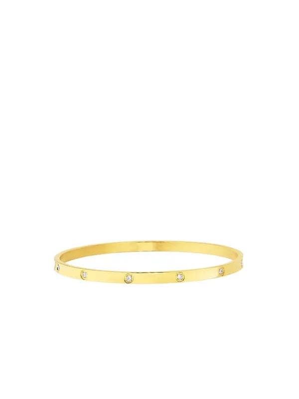 Revv Men Golden Steel Bangle