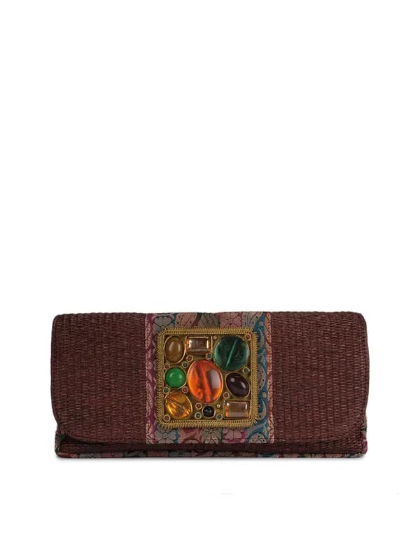 Rocia Women Maroon Clutch