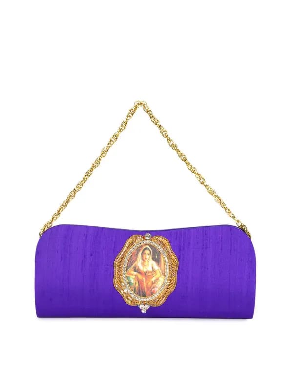 Rocia Women Blue Clutch