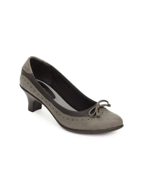Catwalk Women Black & Grey Heels
