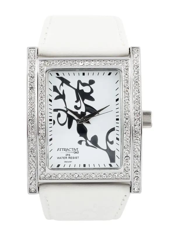Q&Q Women White Dial Analog Watch