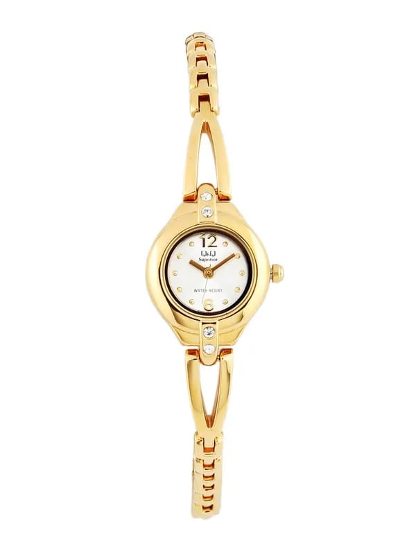 Q&Q Women Silver Dial Analog Watch